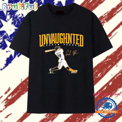 UnVaughnted Andrew Vaughn Milwaukee Brewers Signature T Shirt