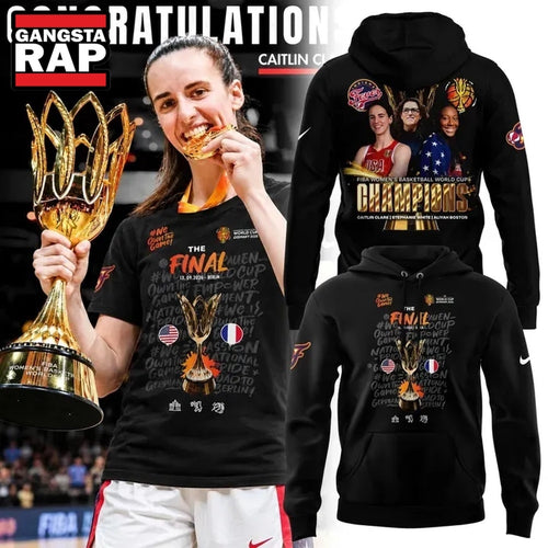 USA Women’s Basketball 2026 FIBA World Cup Champions 3D Hoodie