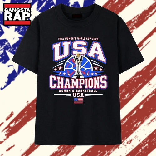 USA Women’s Basketball FIBA World Cup 2026 Champions T Shirt