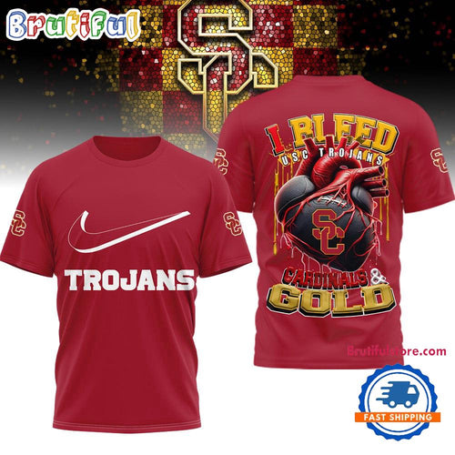 USC Trojans 2025 NCAA I Bleed Unisex 3D Shirt