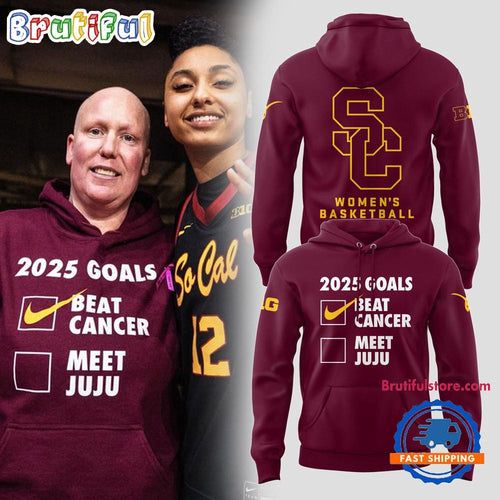 USC Trojans Women’s Basketball Beat Cancer Limited Edition Hoodie T-Shirt