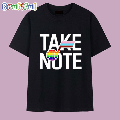 Utah Jazz Take Note Pride T Shirt