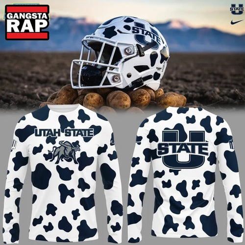 Utah State Aggies Best Helmet Edition Gameday Long Sleeve Shirt