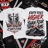 Van Halen Christian Faith Rises Higher Than Fear 3D Shirt Hoodie T-Shirt