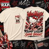Van Halen Jump Loud Shine Bright Kitty Vintage Concert 3D Shirt Hoodie T-Shirt