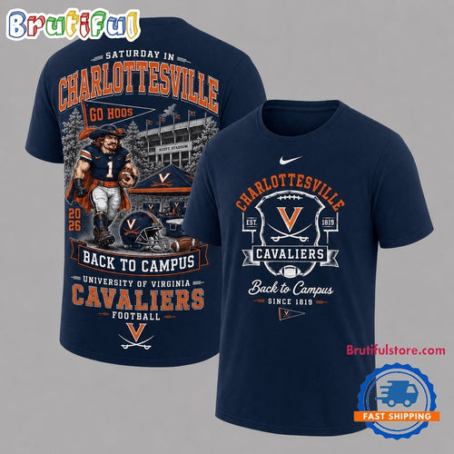Virginia Cavaliers 2026 NCAA Back To Campus 3D Shirt