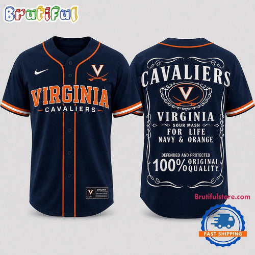 Virginia Cavaliers 2026 NCAA For Life Fan Pride Baseball Jersey Shirt