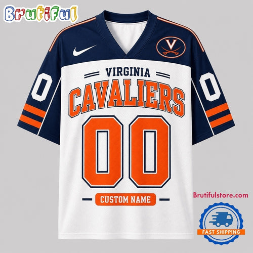 Virginia Cavaliers NCAA College Team Pride Personalized Football jersey