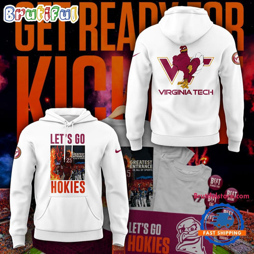 Virginia Tech Hokies Let’s Go Hokies 25 Hoodie Shirt