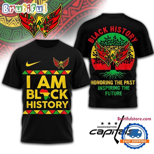 Washington Capitals 2026 NHL Black History Limited Edition 3D Shirt Hoodie T-Shirt