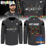 Washington Capitals Celebrating Black History Limited Edition Custom Hockey Jersey