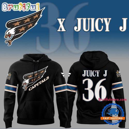 Washington Capitals x 36 Juicy J Hoodie