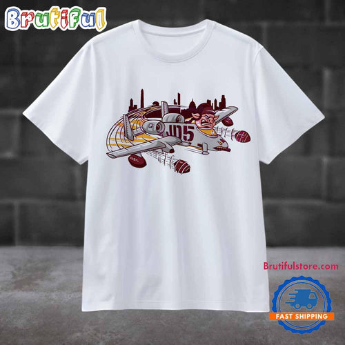 Washington Commanders Jd5 Plane Jayden Daniels T Shirt