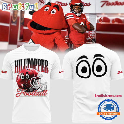 Western Kentucky Hilltoppers Football New 2024 3D Shirt