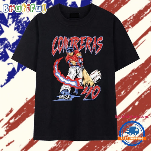 William Contreras 40 Milwaukee Brewers baseball player T Shirt