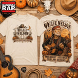 Willie Nelson Pumpkin Pickin’ Rebel Music 3D Shirt Hoodie T-Shirt