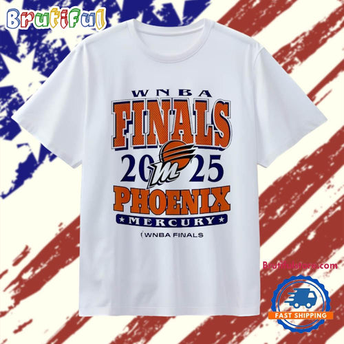 WNBA Official Phoenix Mercury 2025 Finals All or Nothing T Shirt