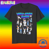 World Series Champs Los Angeles Dodgers Caricature T Shirt