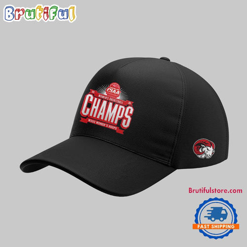 WSSU Women’s Hoops 2026 Basketball Champions Limited Edition Black Cap