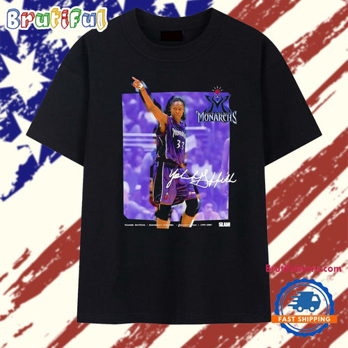 Yolanda Griffith Sacramento Monarchs Signature SLAM Poster T Shirt