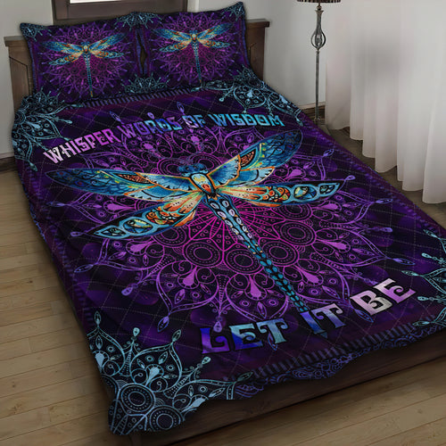 Hippie Quilt Bedding Set - Freedom Style Quilted Bedding