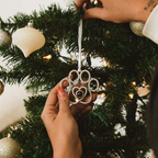 Custom Photo Star Projection Ornament - Personalized Christmas Decoration Gifts