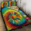Hippie Quilt Bedding Set - Expressive Spirit Quilt Set