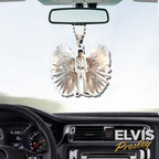 Elvis Presley Custom shape Clear 1-sided Acrylic Car Ornament – HOATT 5762