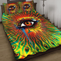 Hippie 4PCS Bedding Set - Color Flow Bedding Set