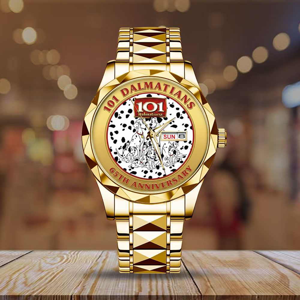 101 Dalmatians 65th Anniversary Alloy Luxury Quartz Watch – TMTHU3124