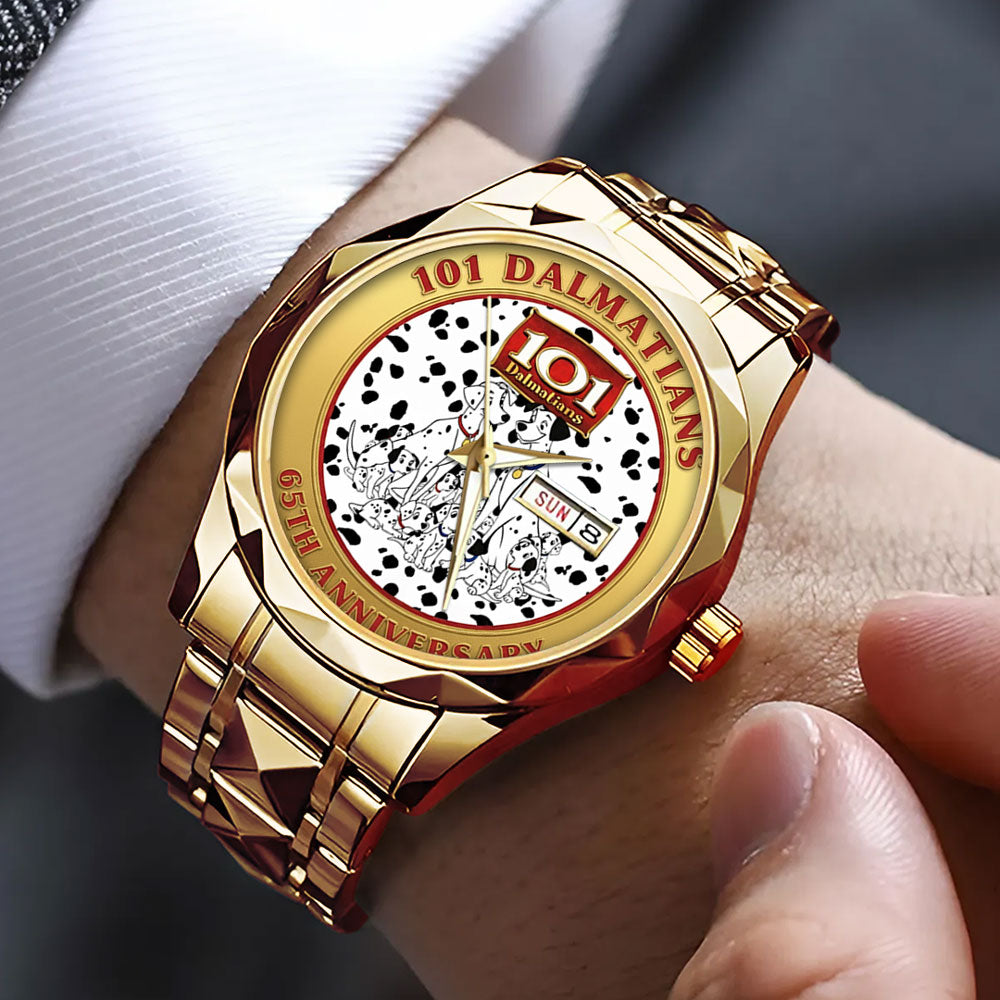 101 Dalmatians 65th Anniversary Alloy Luxury Quartz Watch – TMTHU3124