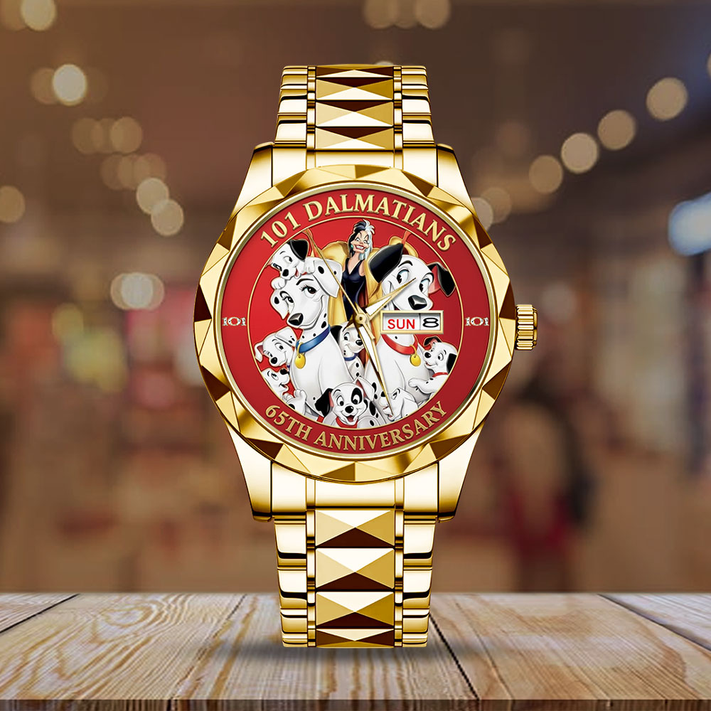 101 Dalmatians 65th Anniversary Alloy Luxury Quartz Watch – TMTHU3125