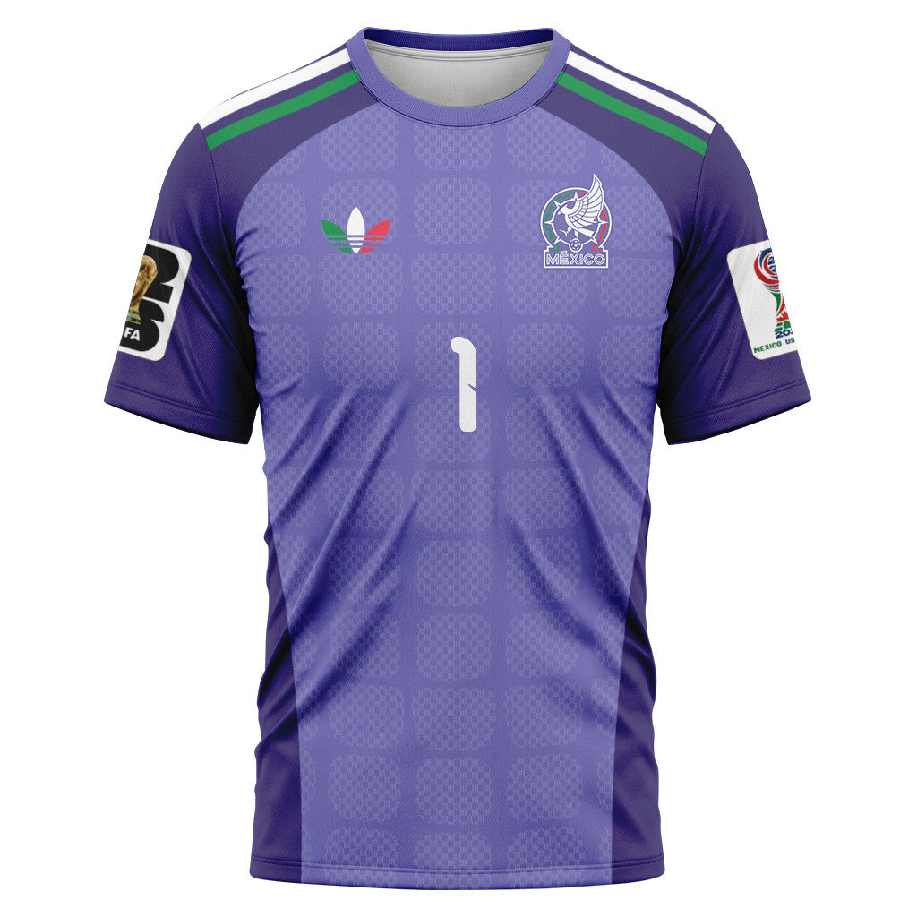 Malag?n 1 AOP T-Shirt 2026 World Cup Mexico Away Goalkeeper