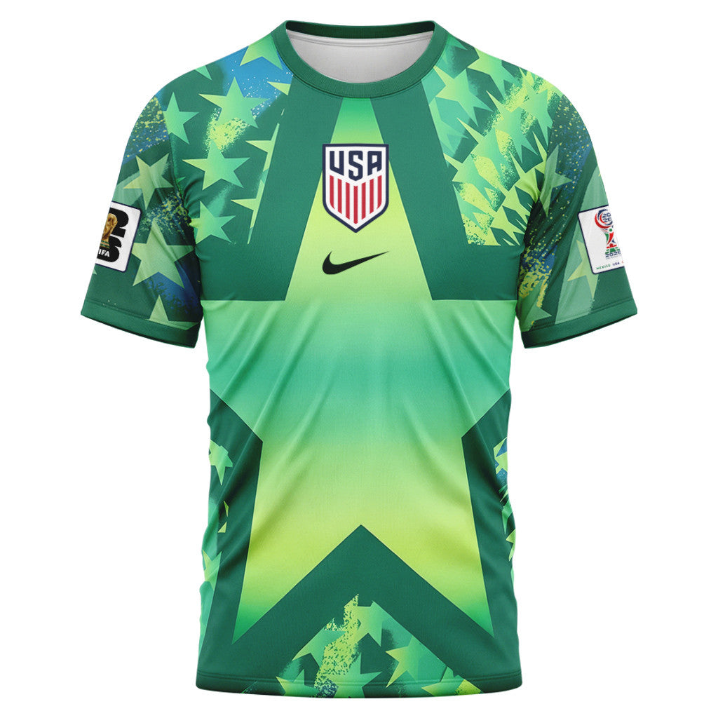 Turner 18 USA 2026 World Cup Home Goalkeeper AOP T-Shirt