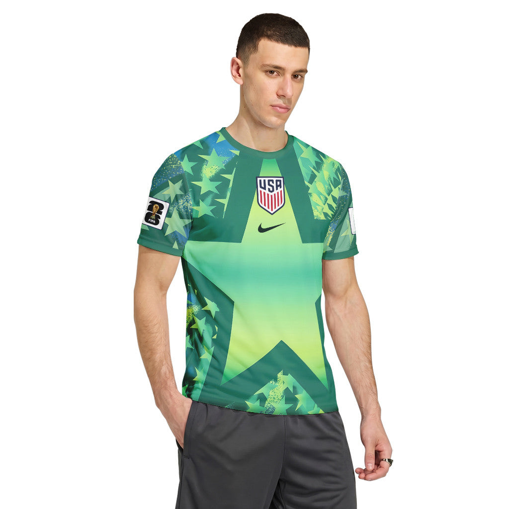 Turner 18 USA 2026 World Cup Home Goalkeeper AOP T-Shirt