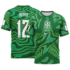Bento 12 Brazil 2026 World Cup Home Goalkeeper AOP T-Shirt