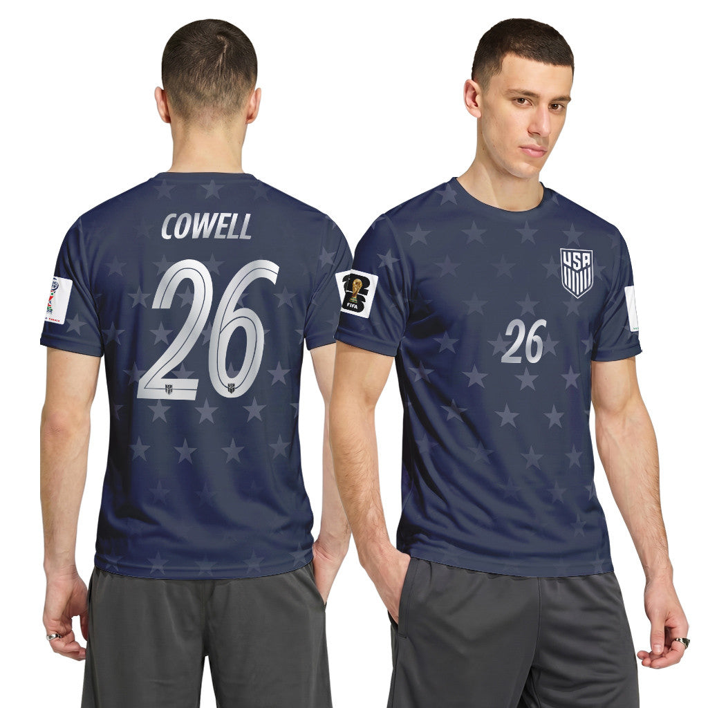 Cowell 26 AOP T-Shirt 2026 World Cup USA Away