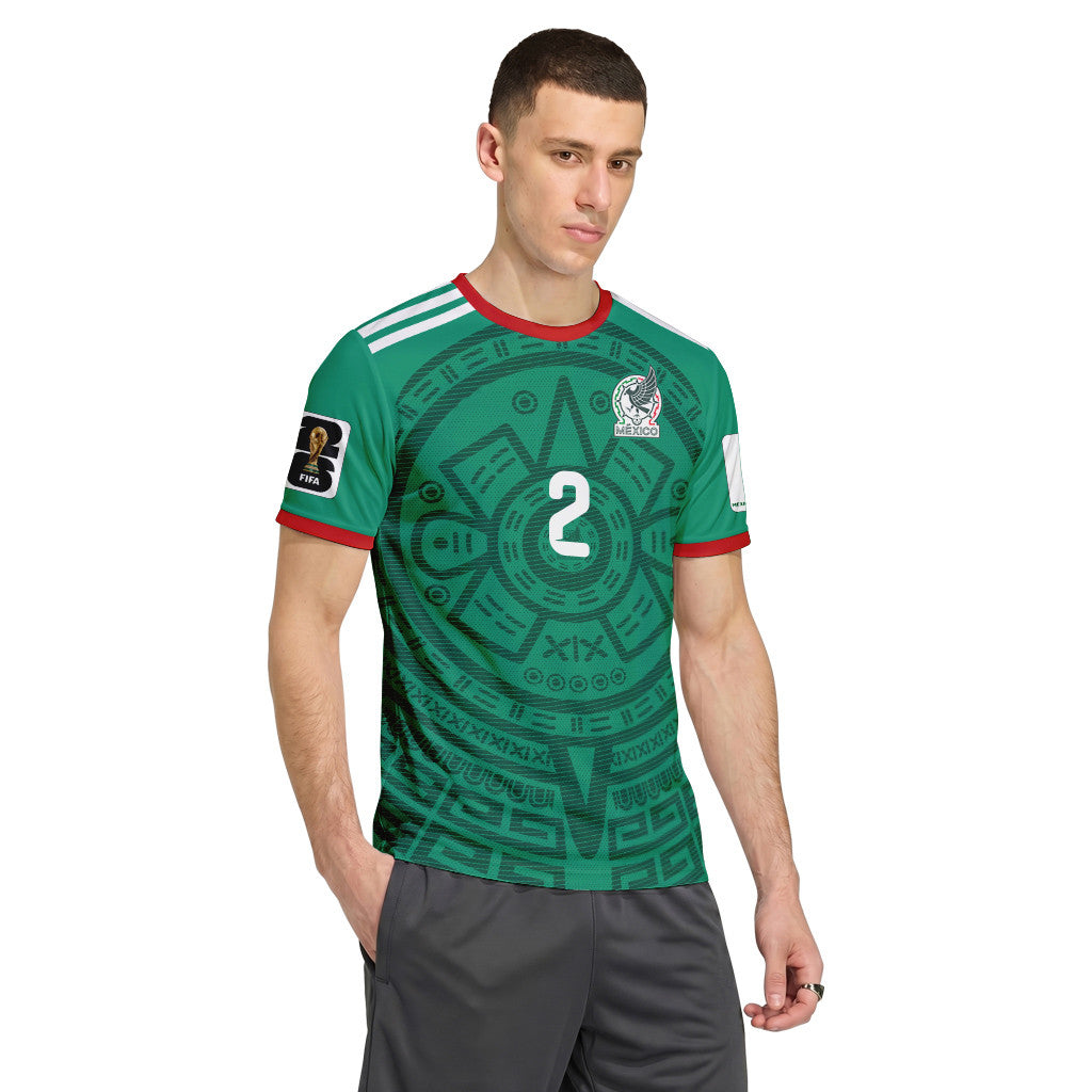 Jorge S?nchez 2 AOP T-Shirt 2026 World Cup Mexico Home