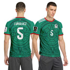 Johan V?squez 5 AOP T-Shirt 2026 World Cup Mexico Home
