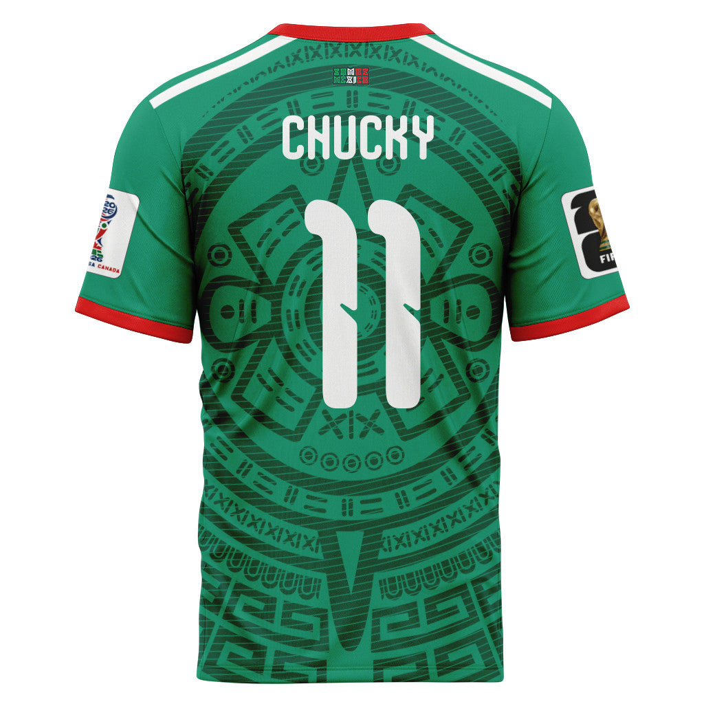 Chucky 11 AOP T-Shirt 2026 World Cup Mexico Home