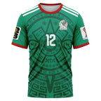 Luis Malag?n 12 AOP T-Shirt 2026 World Cup Mexico Home
