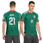 Henry Mart?n 21 AOP T-Shirt 2026 World Cup Mexico Home