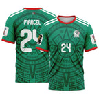 Marcel Ruiz 24 AOP T-Shirt 2026 World Cup Mexico Home