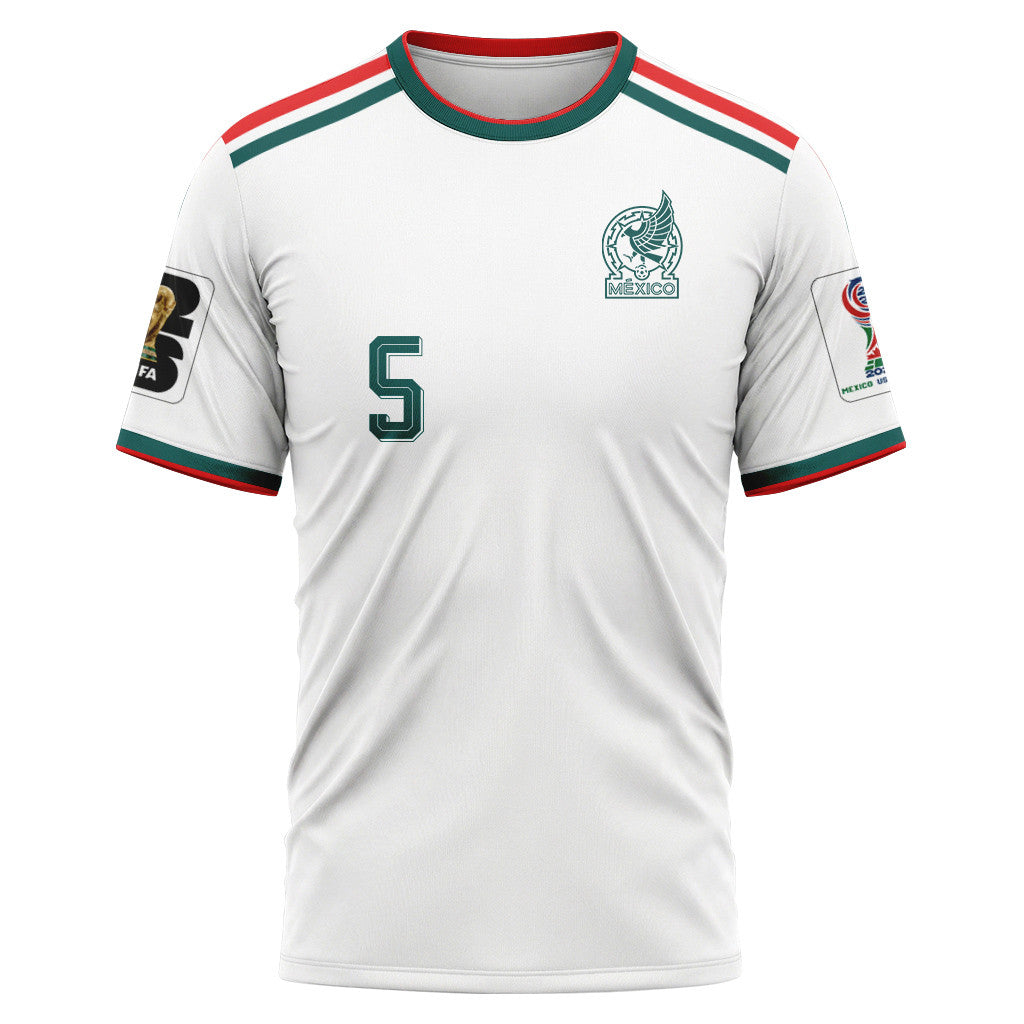 Johan V?squez 5 AOP T-Shirt 2026 World Cup Mexico Away
