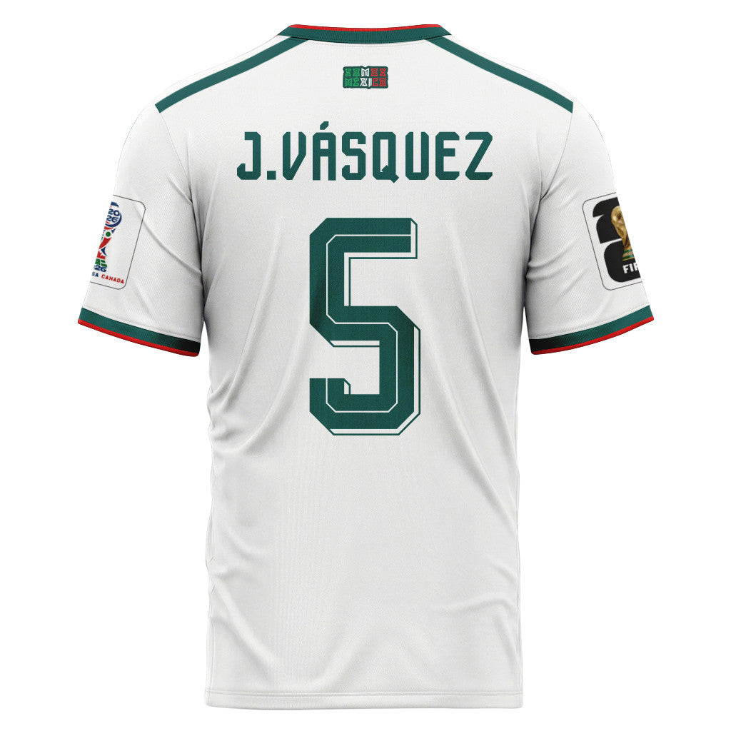 Johan V?squez 5 AOP T-Shirt 2026 World Cup Mexico Away