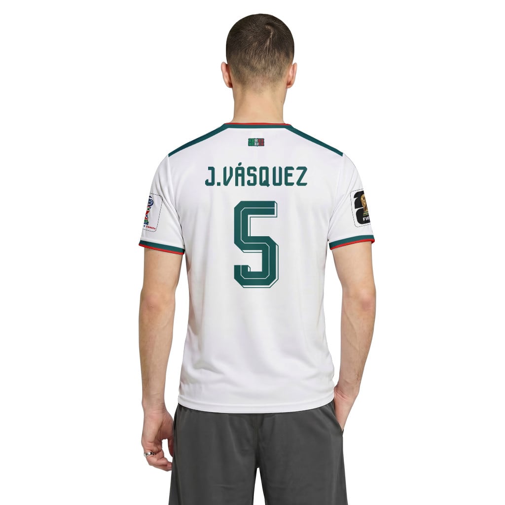 Johan V?squez 5 AOP T-Shirt 2026 World Cup Mexico Away
