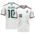 Alexis Vega 10 AOP T-Shirt 2026 World Cup Mexico Away