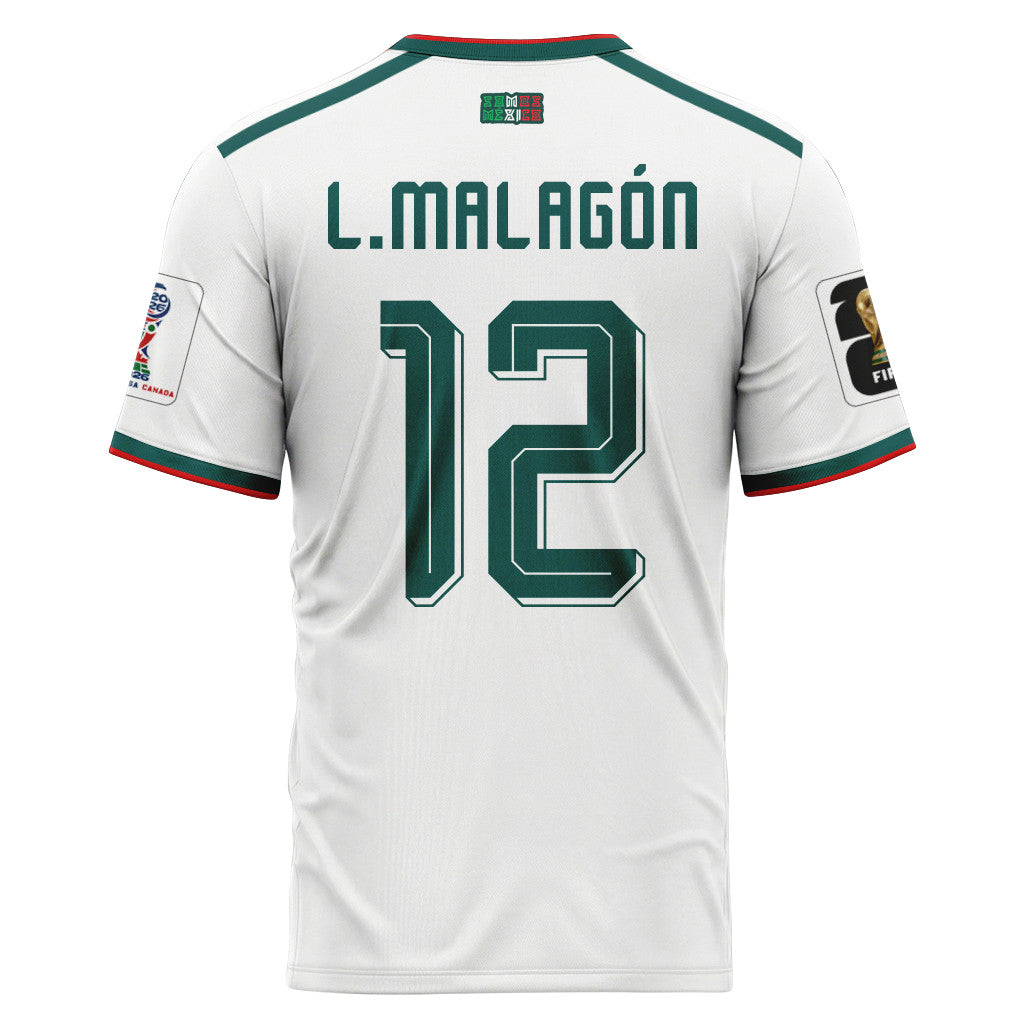 Luis Malag?n 12 AOP T-Shirt 2026 World Cup Mexico Away