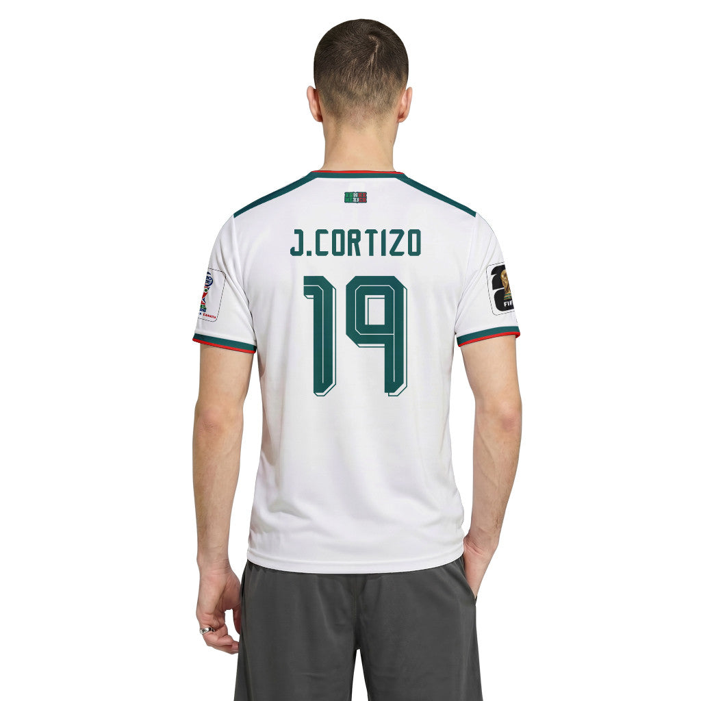 Jordi Cortizo 19 AOP T-Shirt 2026 World Cup Mexico Away