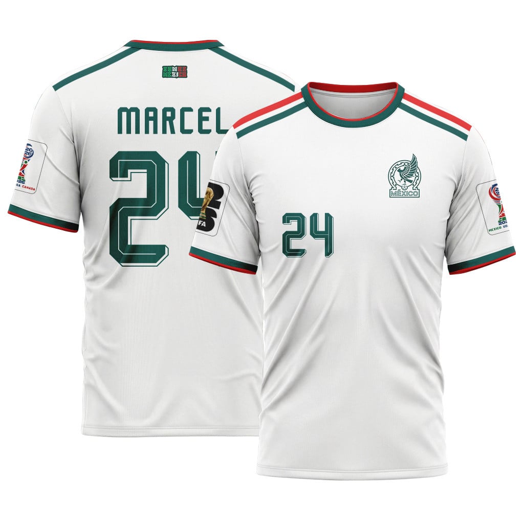 Marcel Ruiz 24 AOP T-Shirt 2026 World Cup Mexico Away